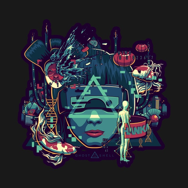 ghost in the shell by bpkardijan