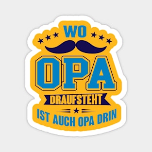 Wo opa draufsteht (1) Magnet