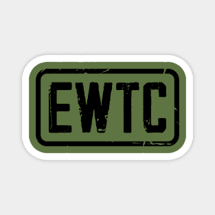 EWTC Horizontal Logo Magnet