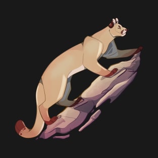 Mountain Lion Climbing T-Shirt