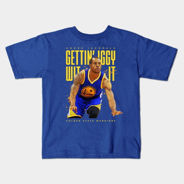 Andre Iguodala - Andre Iguodala Golden State Warriors - Kids T-Shirt |  TeePublic