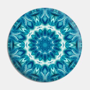 Flower Of Life Mandala (Ocean's Secret) Pin