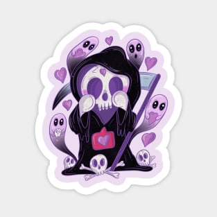 Grim reaper love Magnet