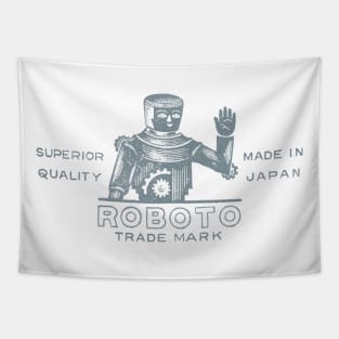 Muchas Gracias Sr. Roboto Azul Tapestry