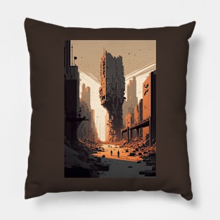 The Ruins of Civilization Pillow
