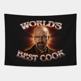 World's Best Cook Walter White Breaking Bad Design Tapestry