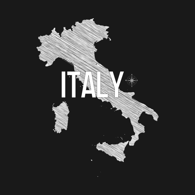 Country Wall Decor Italy Black and White Art Canvas Poster Prints Modern Style Painting Picture for Living Room Cafe Decor World Map by Wall Decor