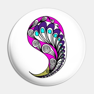 Paisley Pin