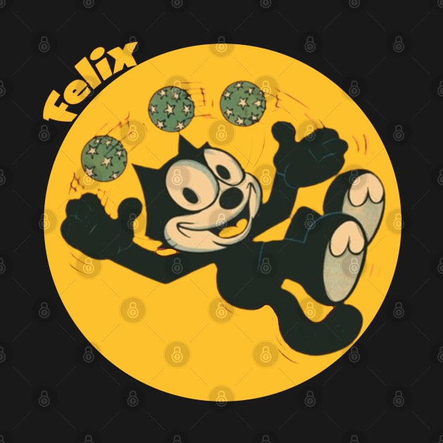 Felix The Cat - Retro Fan Art by erd's