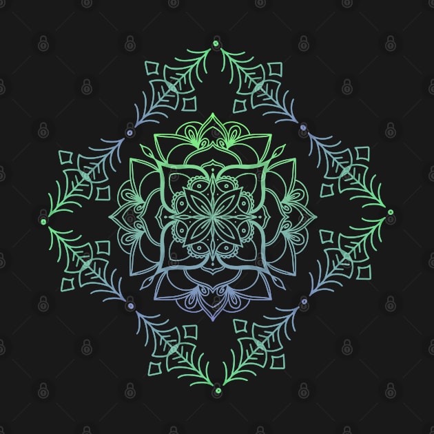 Botanical Mandala by Mahaniganz