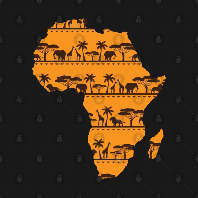 African Clothing Safari Tribal Art Design by SpaceManSpaceLand