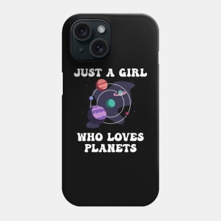 Best Planet Art Girls Kids Solar System Science Outer Space Phone Case