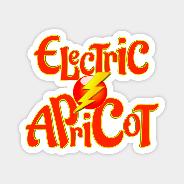 Electric Apricot Magnet by Trigger413