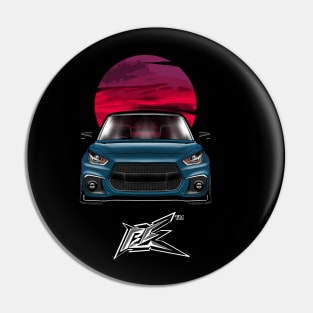 maruti suzuki swift race blue Pin