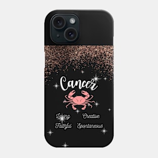 Cancer Zodiac Sign Astrology Tshirt Phone Case