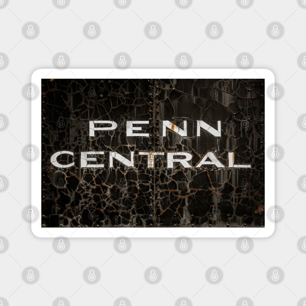 Pennsylvania Central Railway Magnet by Enzwell