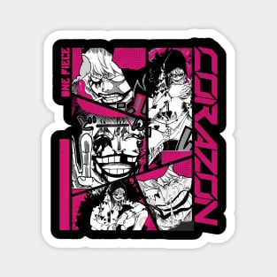 Corazon Law’s Hero – One Piece Magnet