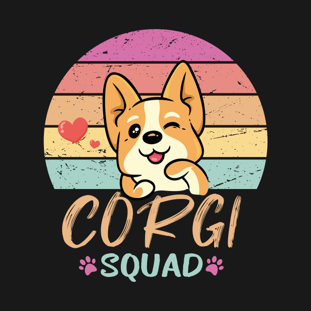 Corgi Squad Dog Lovers by GShow