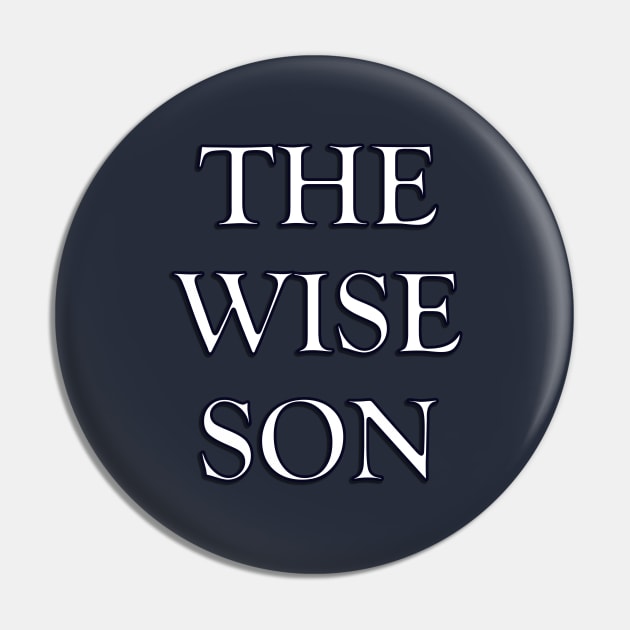 The Wise Son - Passover Pin by InspireMe