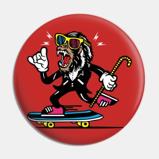 Ape Skate! Pin