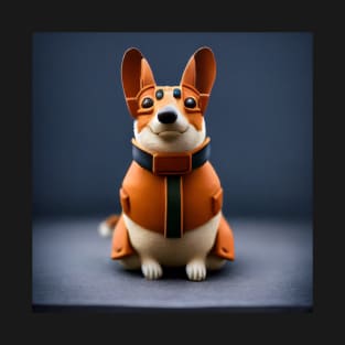 Corgi as a WW2 Pilot T-Shirt