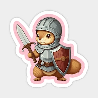 Squirrel Knight Magnet