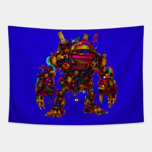 Weirdcore Robot Monster Tapestry