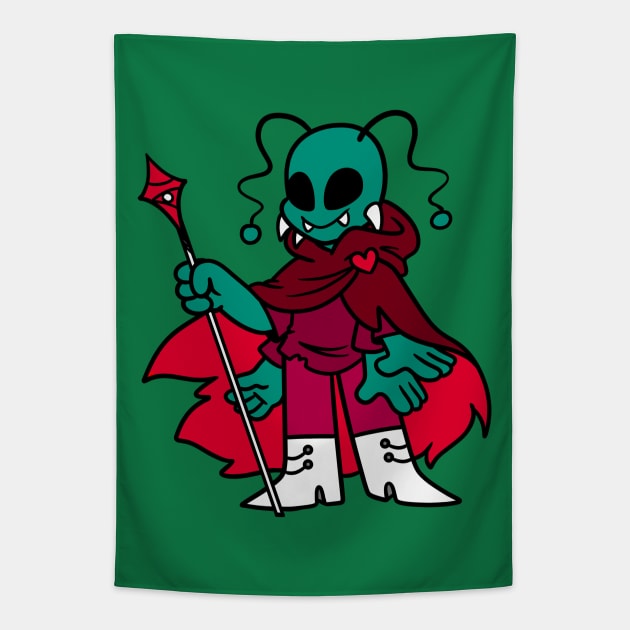 Alien Queen Tapestry by Get A Klu Comics