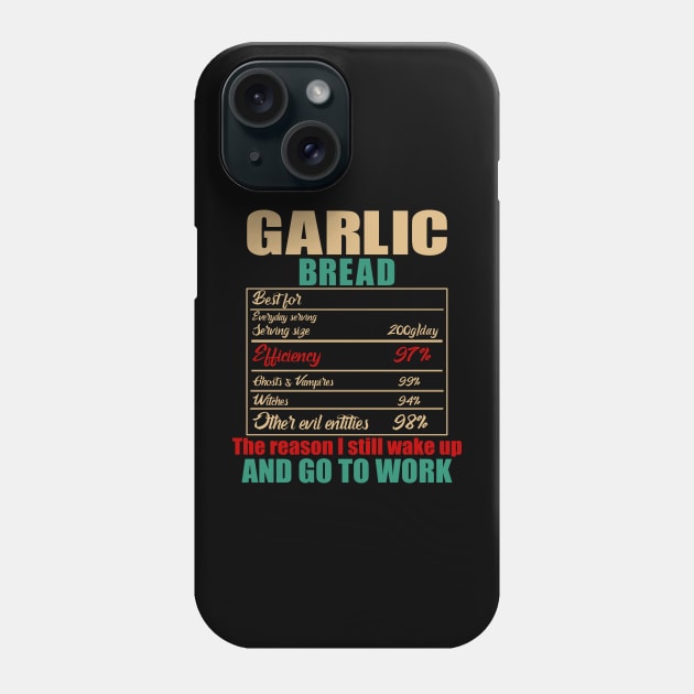 Garlic Bread Best For Facts Phone Case by alcoshirts