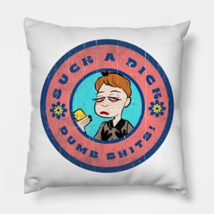 suckadick retro Pillow