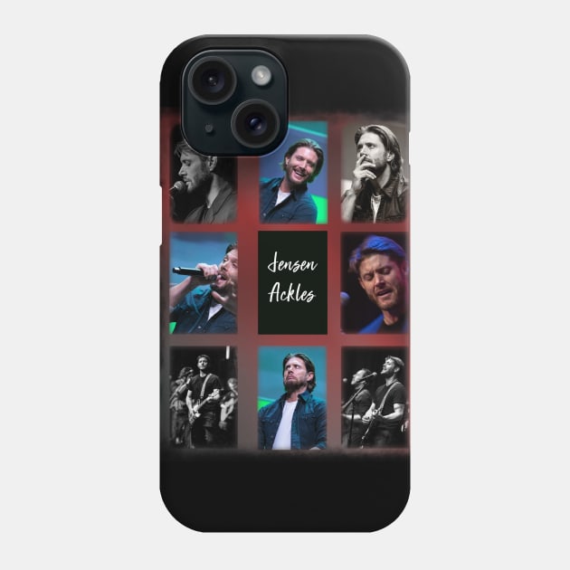 Various Faces of Jensen Ackles Phone Case by SOwenDesign