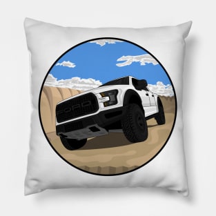 RAPTOR WHITE Pillow