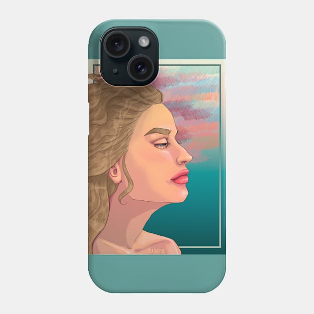 mermaid Phone Case by Sharaful