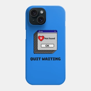 Error Heart Not Found Phone Case