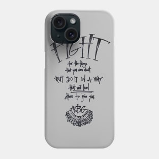 fight like RBG Phone Case