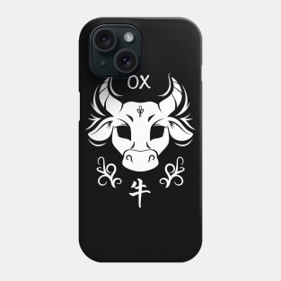 Ox year Chinese Zodiac Aesthetic Design Phone Case