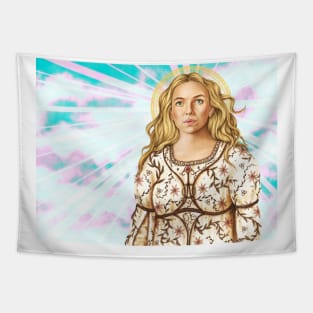 Close to you - Villanelle painting Tapestry