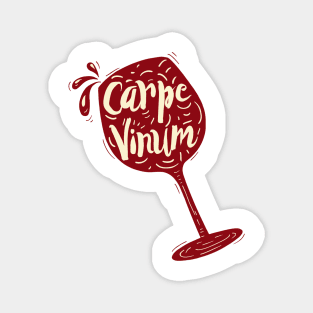 Carpe Vinum Magnet