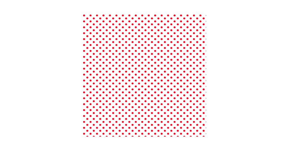 Red dots pattern - Dots Pattern - Aufkleber | TeePublic DE