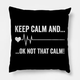 Heart Attack Survivor Funny Heart Surgery Quotes Pillow