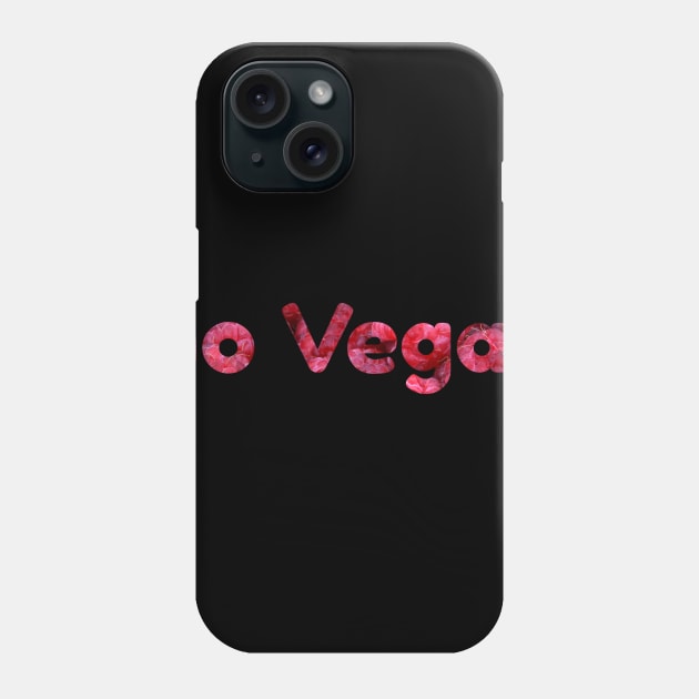 Go Vegan Phone Case by Zuzla