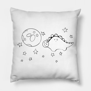 Dino Astronaut Pillow