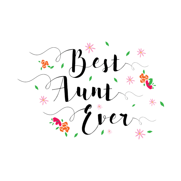 Best Aunt Ever, best aunt ever certificate, Aunt gift by PRINT-LAND