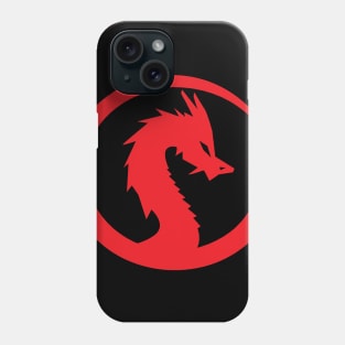 Red dragon head Phone Case