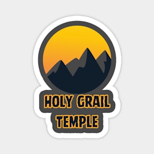 Holy Grail Temple Magnet