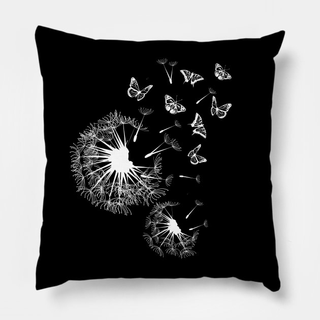 dandelion Pillow by Bianka