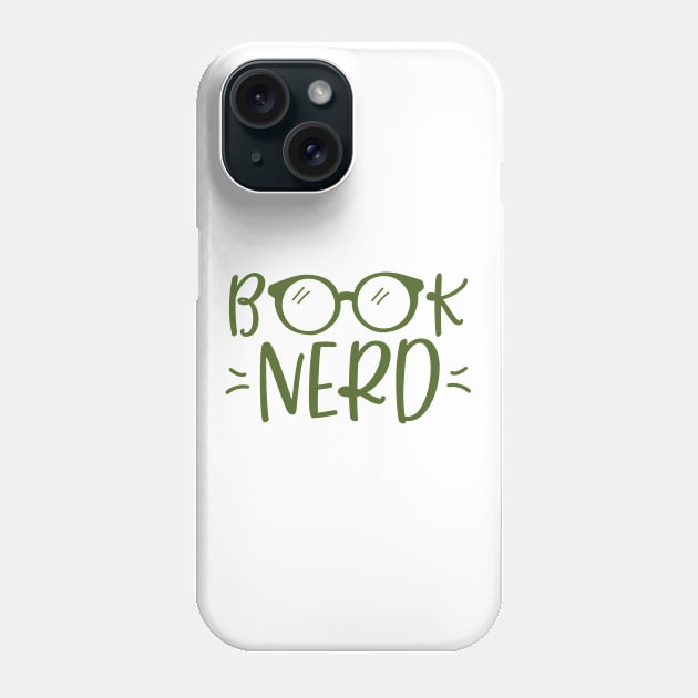 Book Nerd Phone Case by AmazingStuff