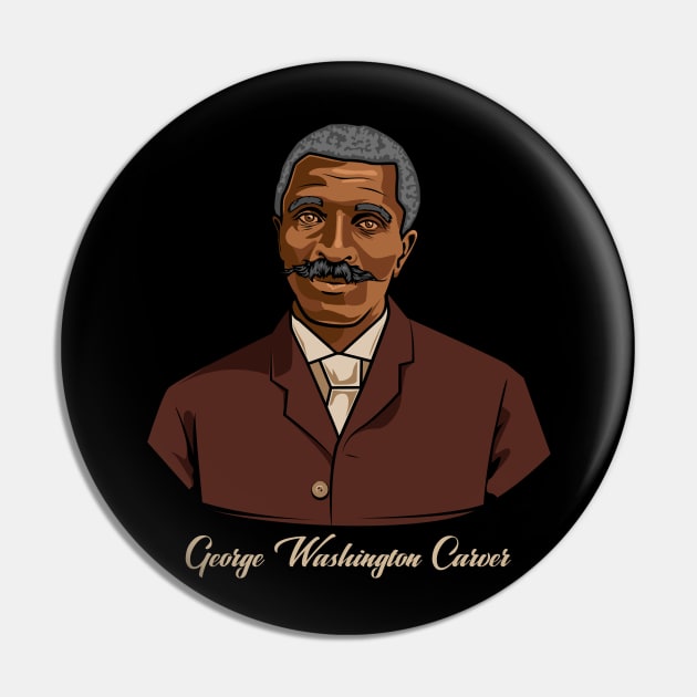 George Washington Carver Quote Gift for Black History Month Pin by HistoryMakers