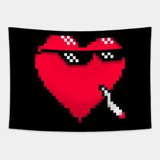 Too Cool Mr Heart Tapestry