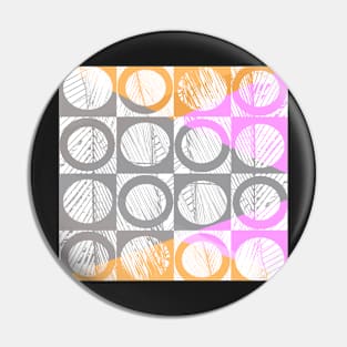 Circles And Squares Pin